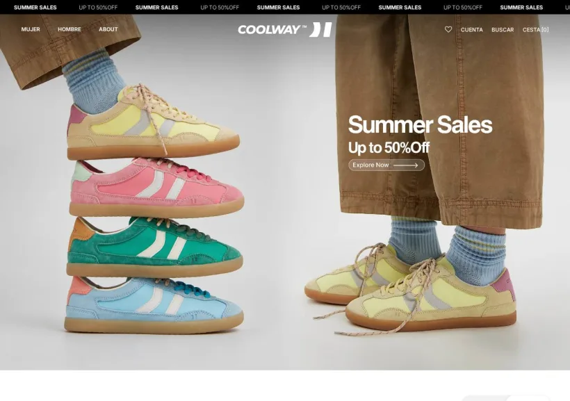 Schermata della pagina offerta di Coolway