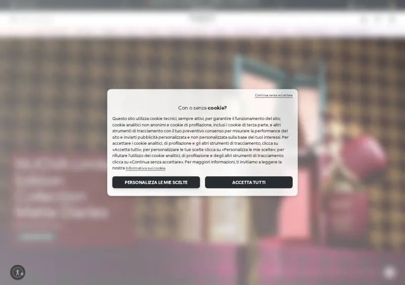 Schermata della pagina offerta di Kiko