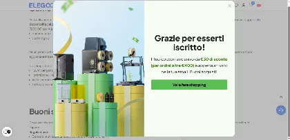 Sconto primo ordine