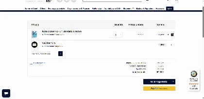 Test al checkout