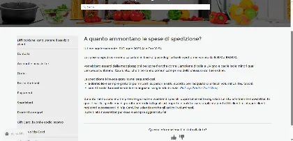 Costi di spedizione