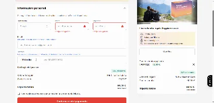 Test al checkout