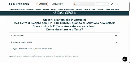 Sconto primo ordine