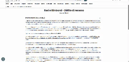 Politica di reso