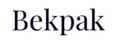 Buono sconto Bekpak logo