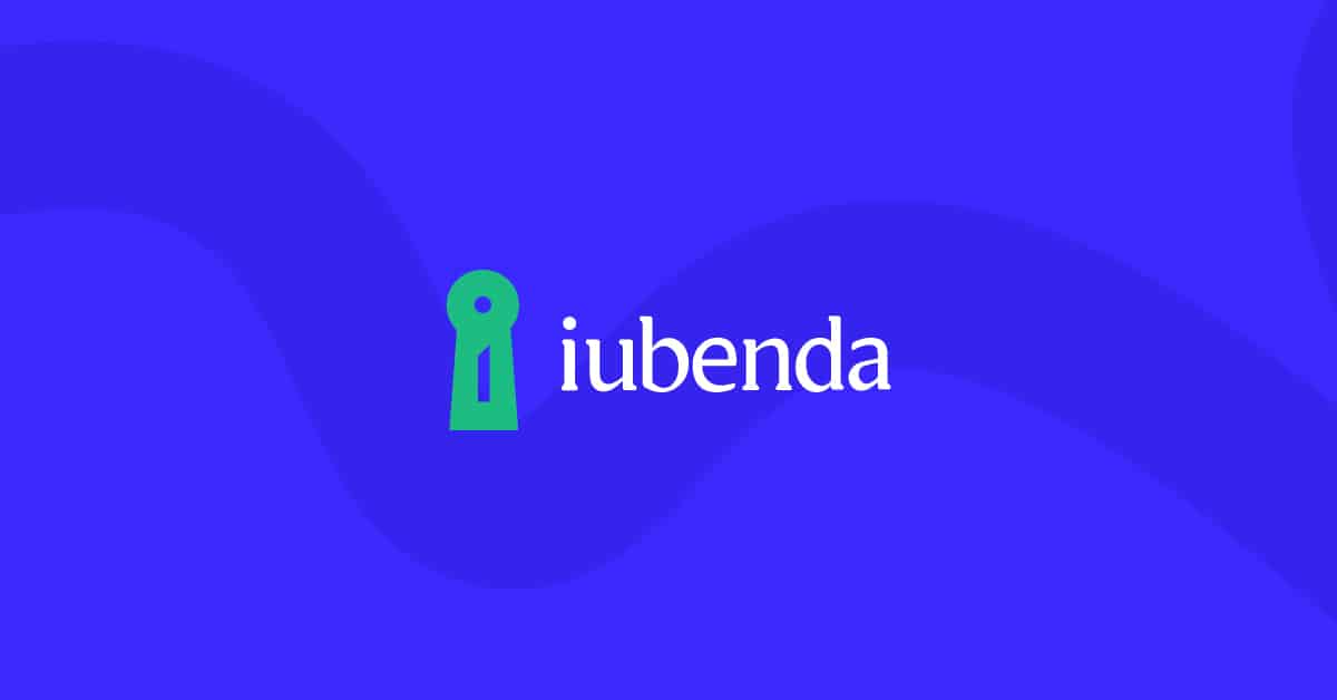 Buono sconto iubenda global logo